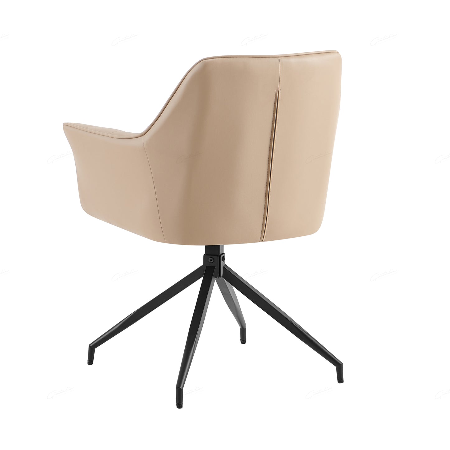Azure Chair - Mink PU Leather Set of 2