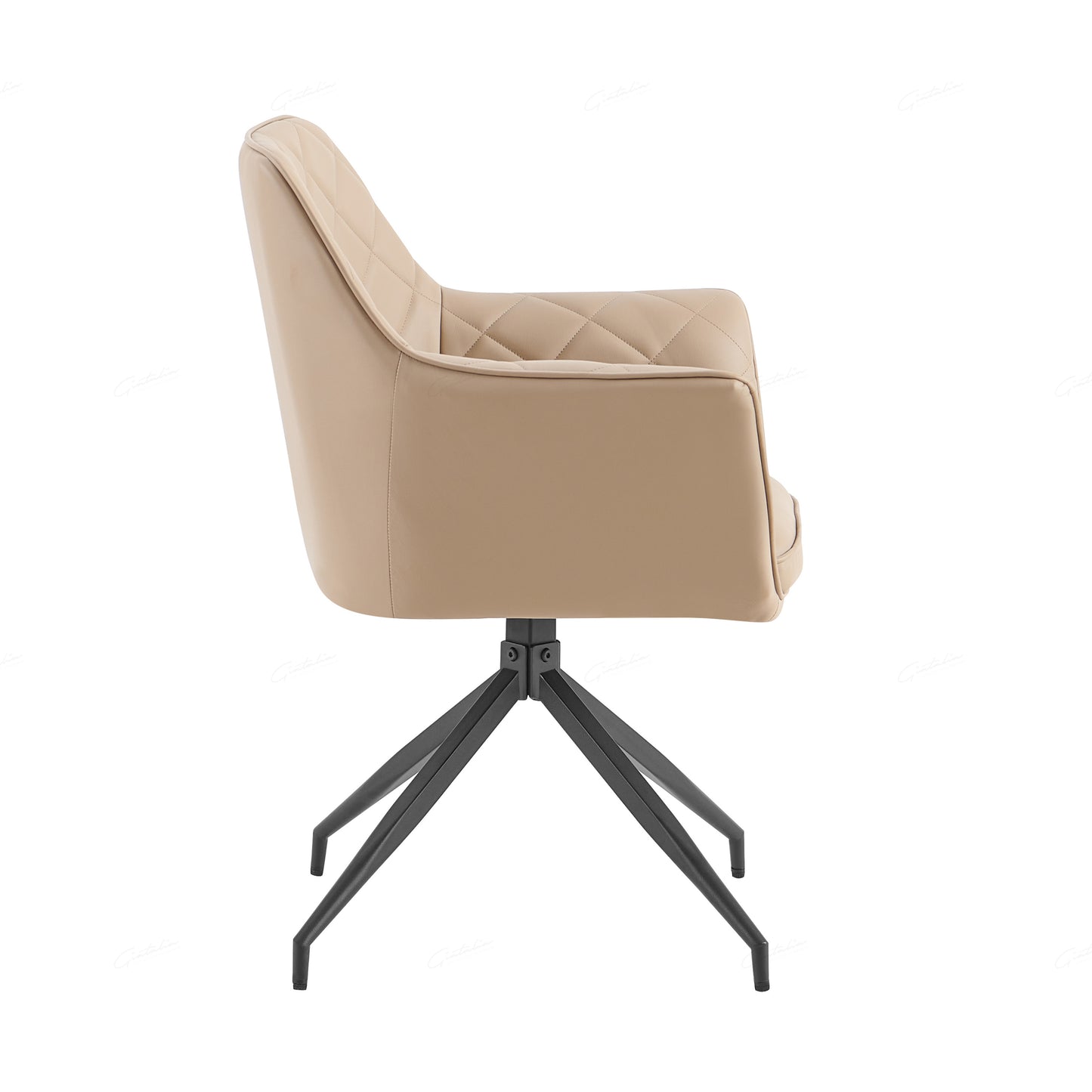 Azure Chair - Mink PU Leather Set of 2