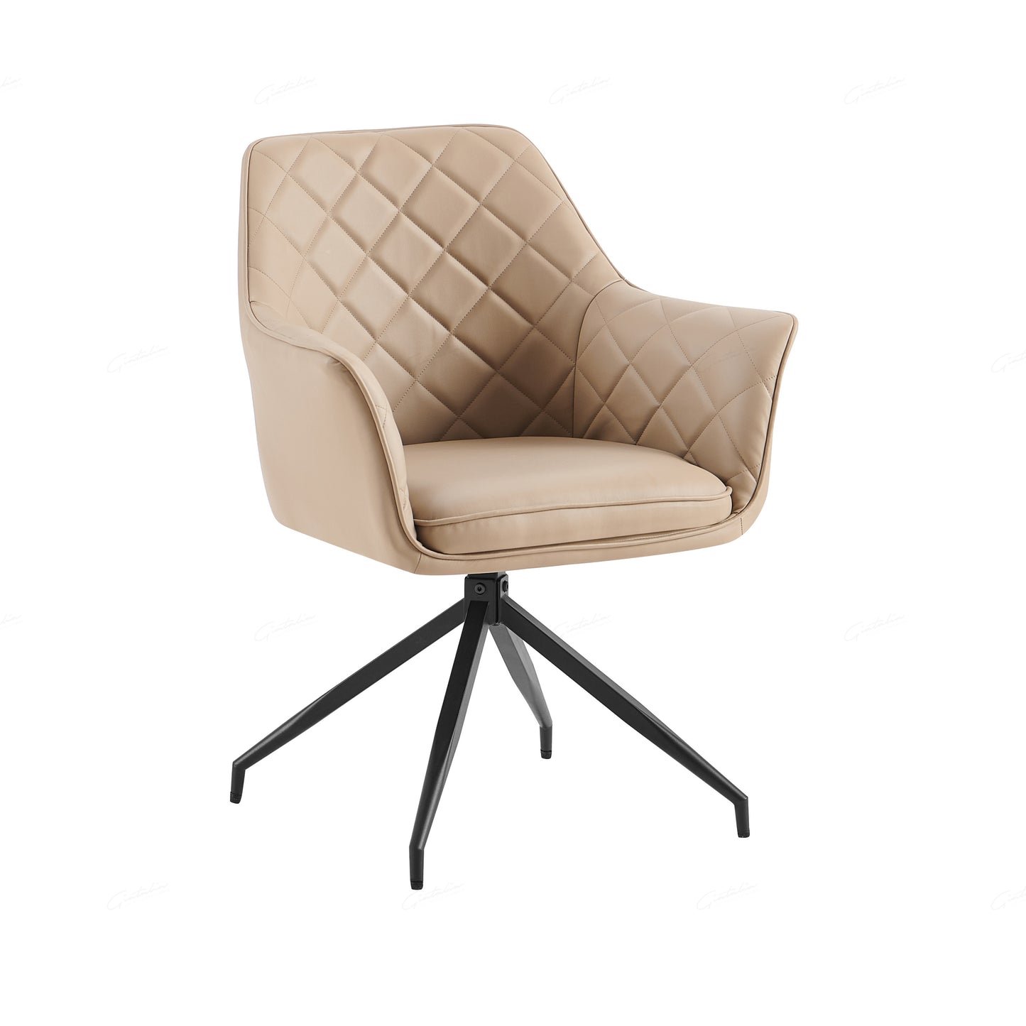 Azure Chair - Mink PU Leather Set of 2
