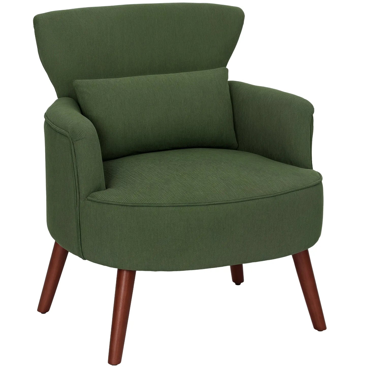 Green arm chair lounge chair living room 