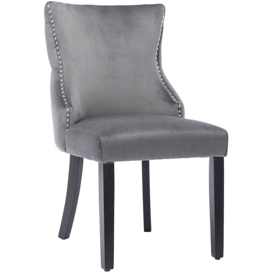 Grey Dinning Chair/Lounge Chair Set of 2