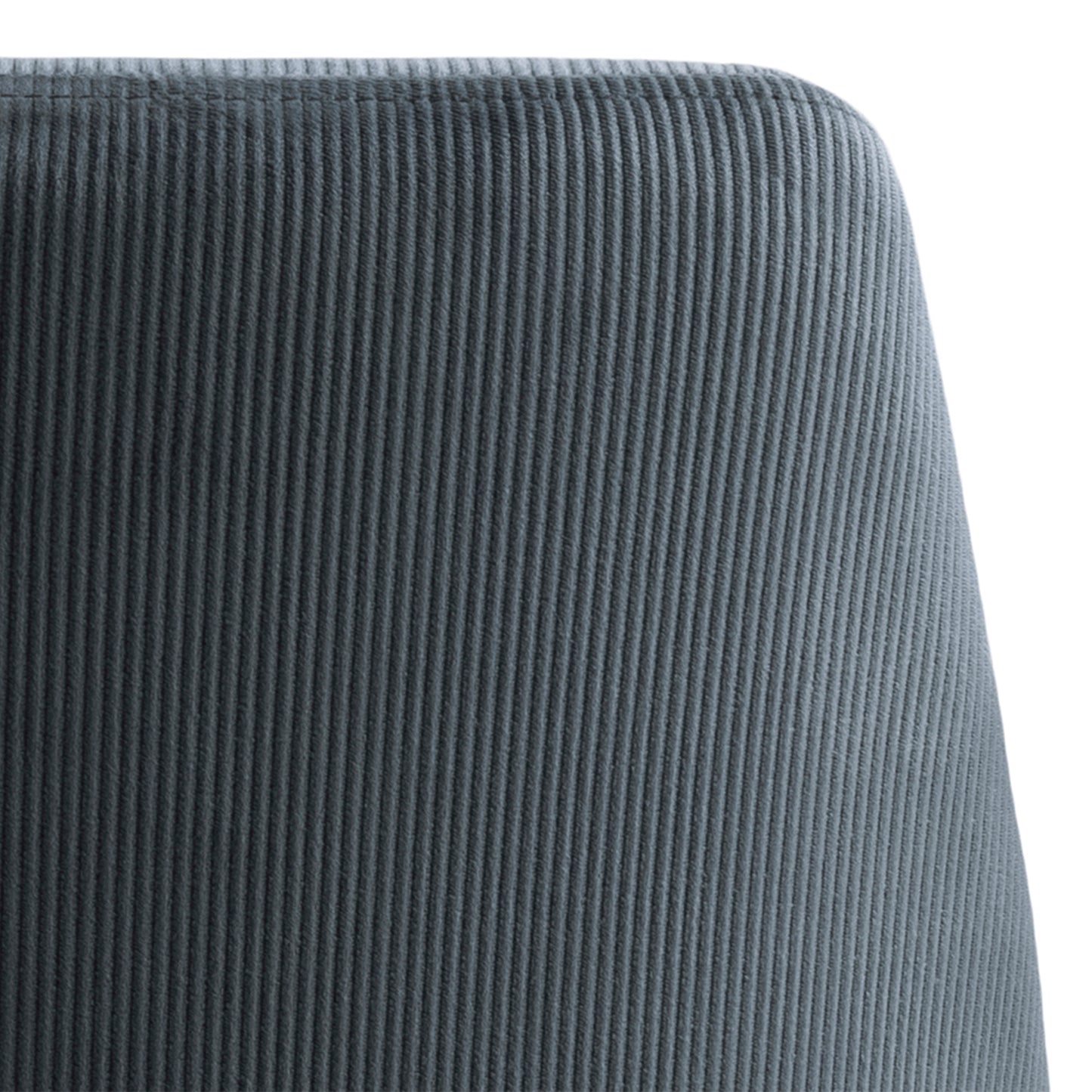 Ines Dining Chair in Grey Corduroy - Set of 4