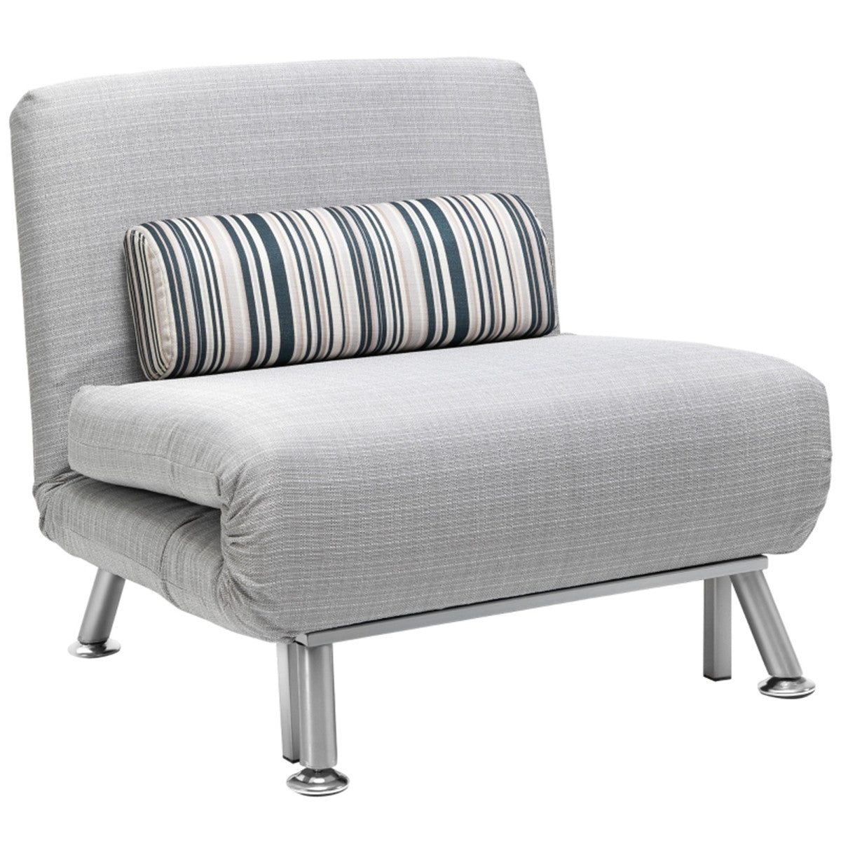Light Grey Modern Sofa Chair /Single sofa bed