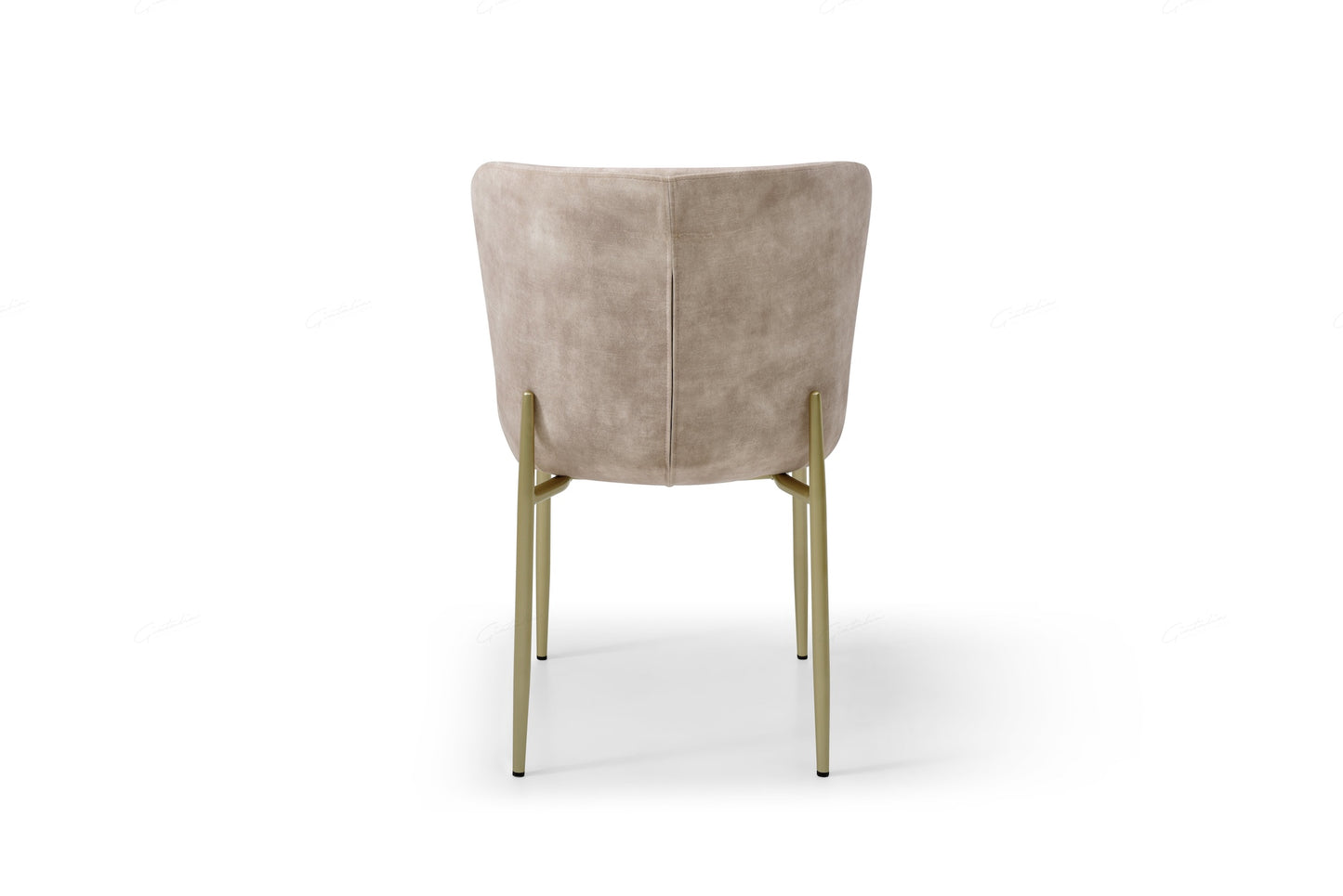 Pietra Dinning, Lounge Chair - Champagne Fabric - Set of 2