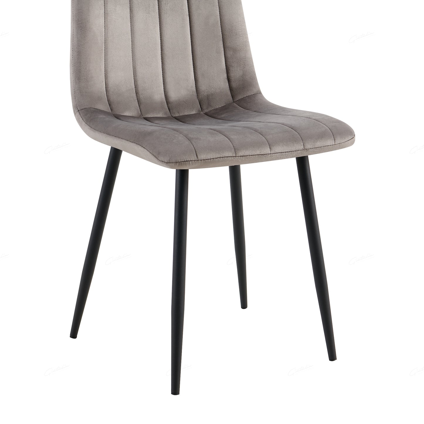 Teora Chair - Grey Velvet set of 4