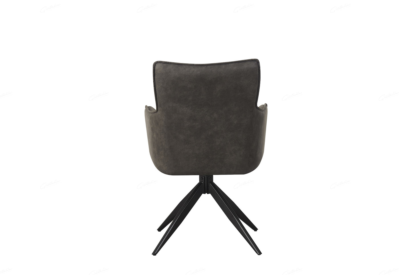 Vianni Dinning / Lounge Chair - Vintage Grey Suede - set of 2