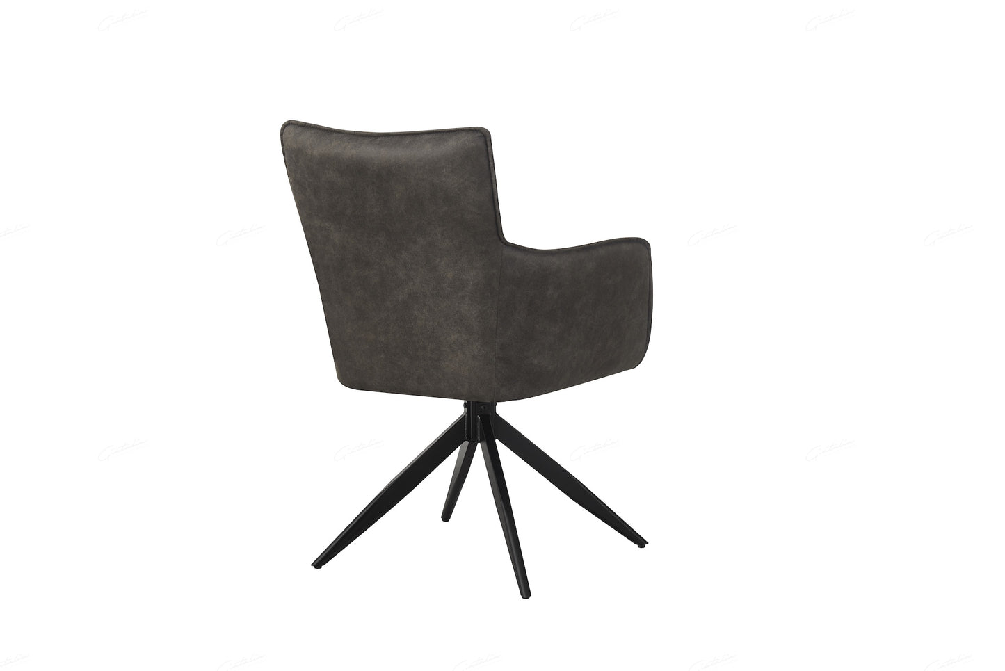 Vianni Dinning / Lounge Chair - Vintage Grey Suede - set of 2