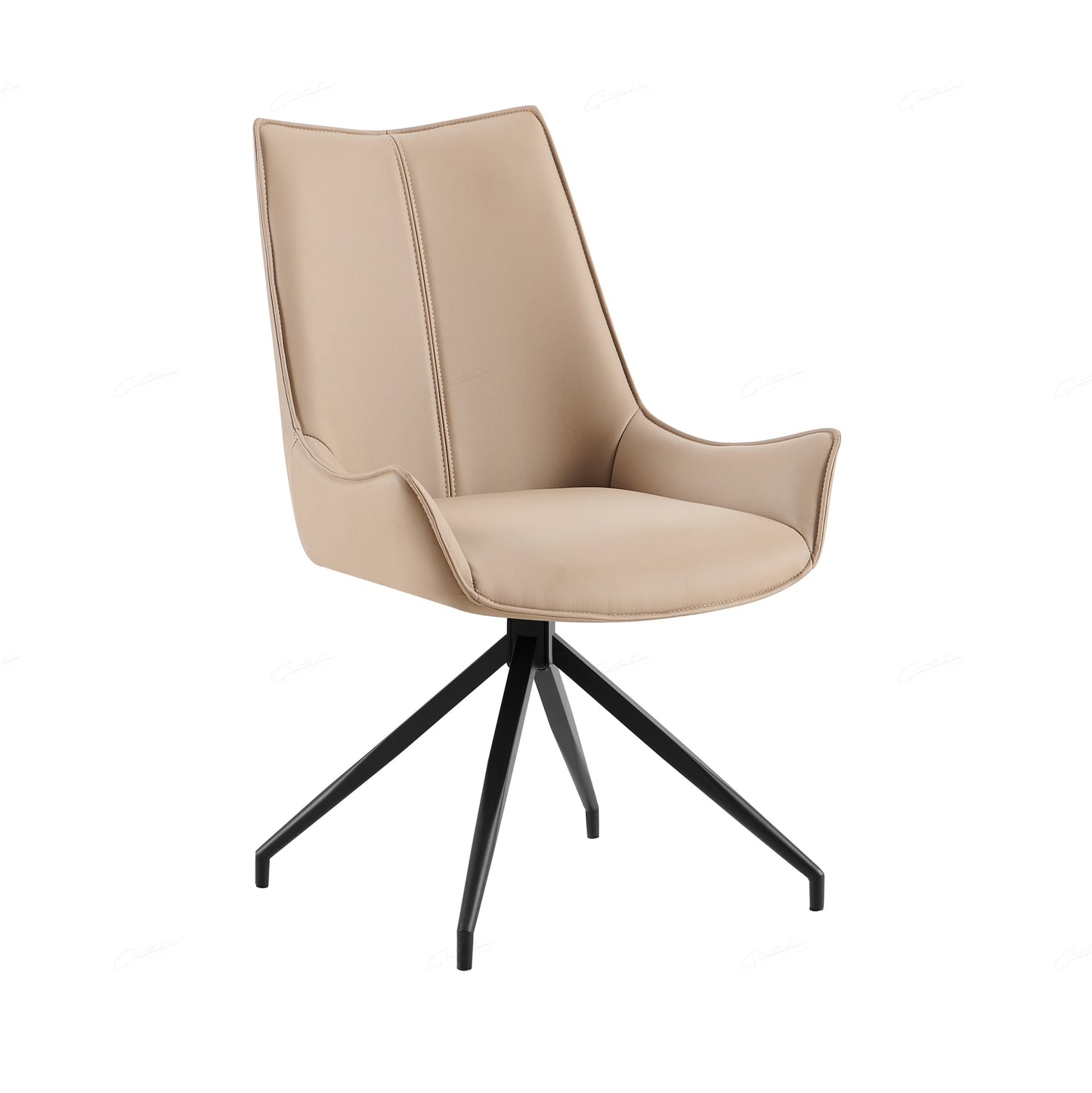 Zenith Chair - Mink PU Leather - set of 2